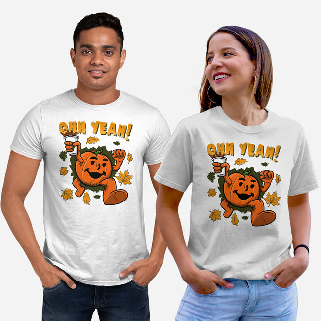 Pumpkin Spice Man-unisex basic tee-Paul Simic