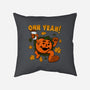 Pumpkin Spice Man-none removable cover throw pillow-Paul Simic