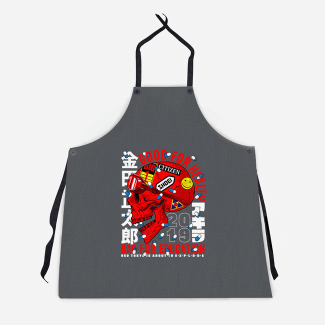 The Capsules Leader-unisex kitchen apron-krobilad