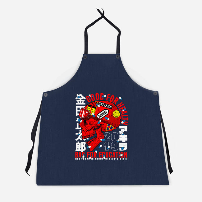 The Capsules Leader-unisex kitchen apron-krobilad