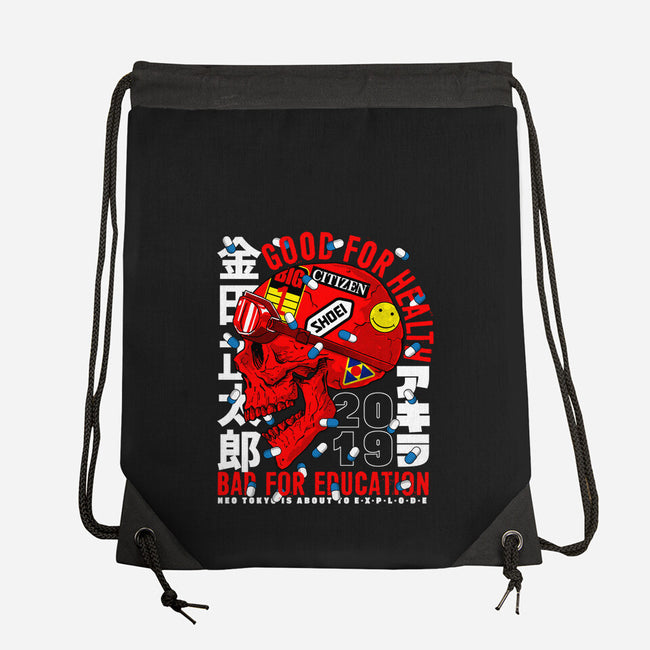 The Capsules Leader-none drawstring bag-krobilad