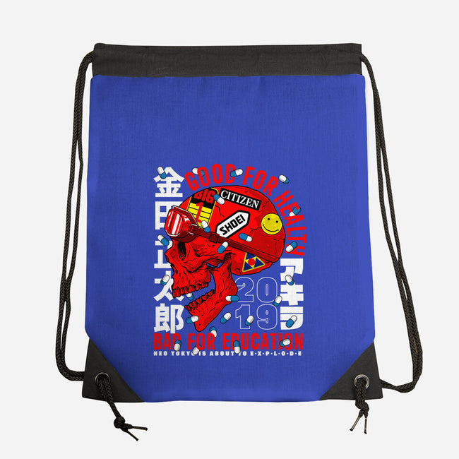 The Capsules Leader-none drawstring bag-krobilad
