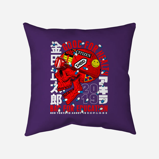 The Capsules Leader-none removable cover w insert throw pillow-krobilad