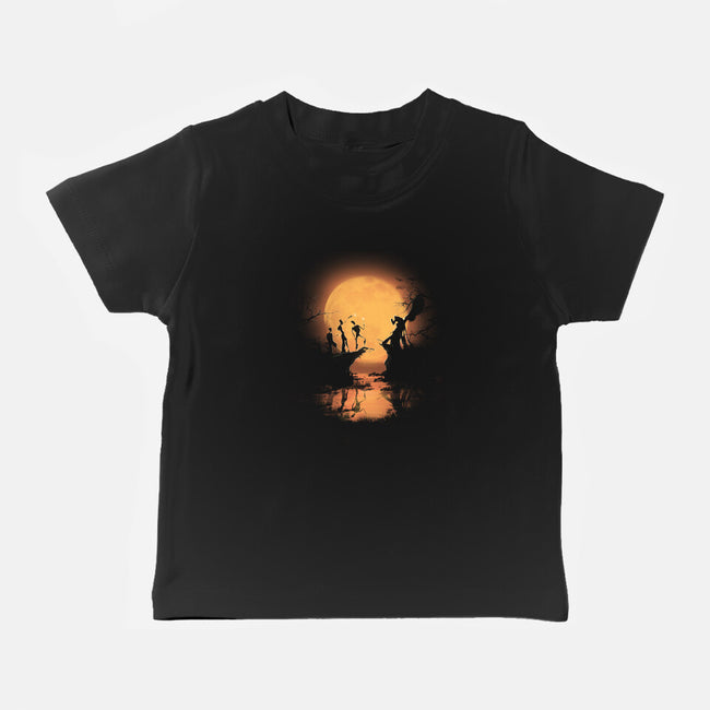 Hallows In Moonlight-baby basic tee-fanfabio