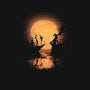 Hallows In Moonlight-mens heavyweight tee-fanfabio