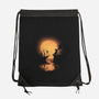 Hallows In Moonlight-none drawstring bag-fanfabio