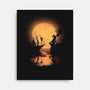 Hallows In Moonlight-none stretched canvas-fanfabio