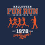 Halloween Fun Run-none polyester shower curtain-krobilad