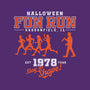 Halloween Fun Run-none dot grid notebook-krobilad