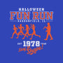 Halloween Fun Run-womens basic tee-krobilad