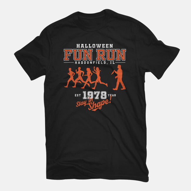 Halloween Fun Run-womens fitted tee-krobilad