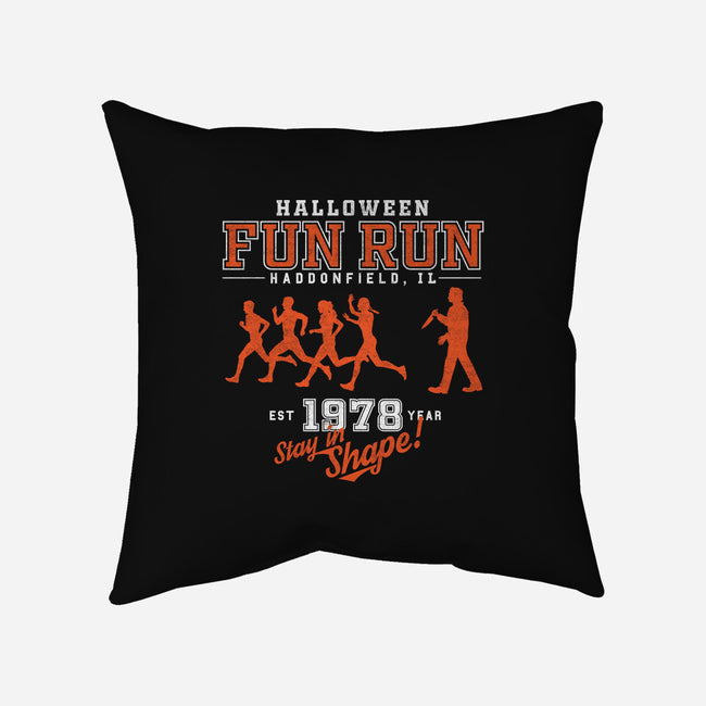Halloween Fun Run-none removable cover w insert throw pillow-krobilad