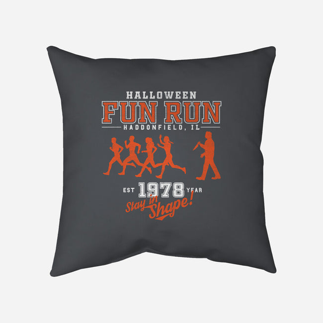 Halloween Fun Run-none removable cover w insert throw pillow-krobilad