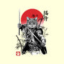 Catsumoto Meowsashi-none removable cover throw pillow-DrMonekers