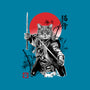 Catsumoto Meowsashi-none removable cover throw pillow-DrMonekers