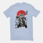 Catsumoto Meowsashi-womens fitted tee-DrMonekers
