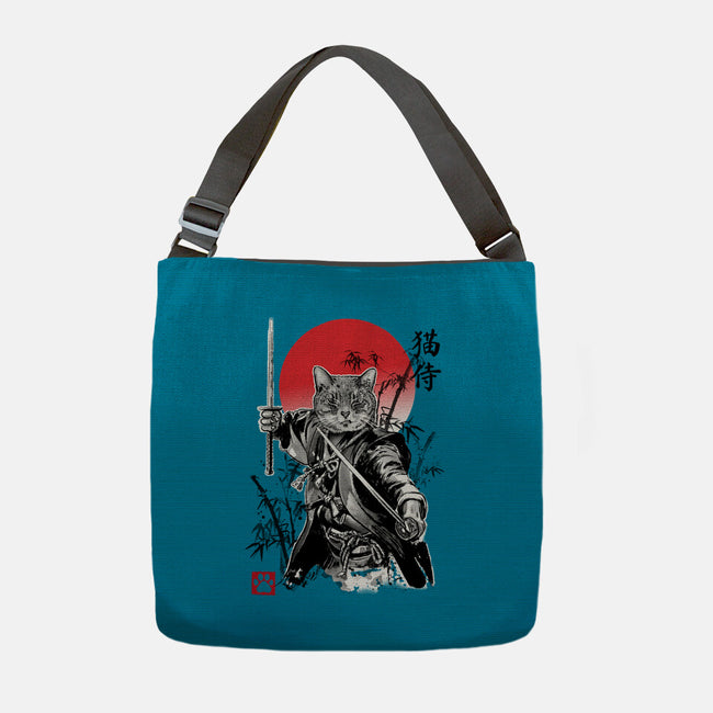 Catsumoto Meowsashi-none adjustable tote-DrMonekers