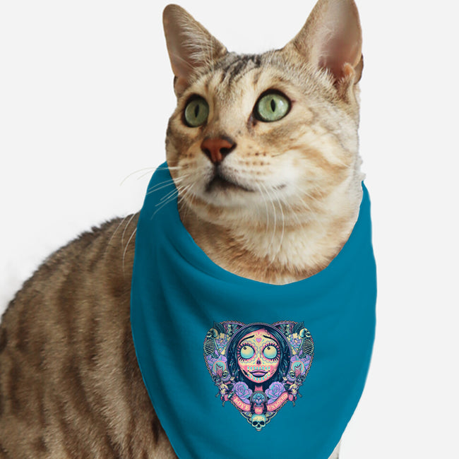 The Lovely Bride-cat bandana pet collar-glitchygorilla