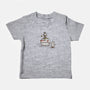 A Little Afraid Of That Ghost-baby basic tee-kg07