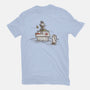 A Little Afraid Of That Ghost-womens fitted tee-kg07