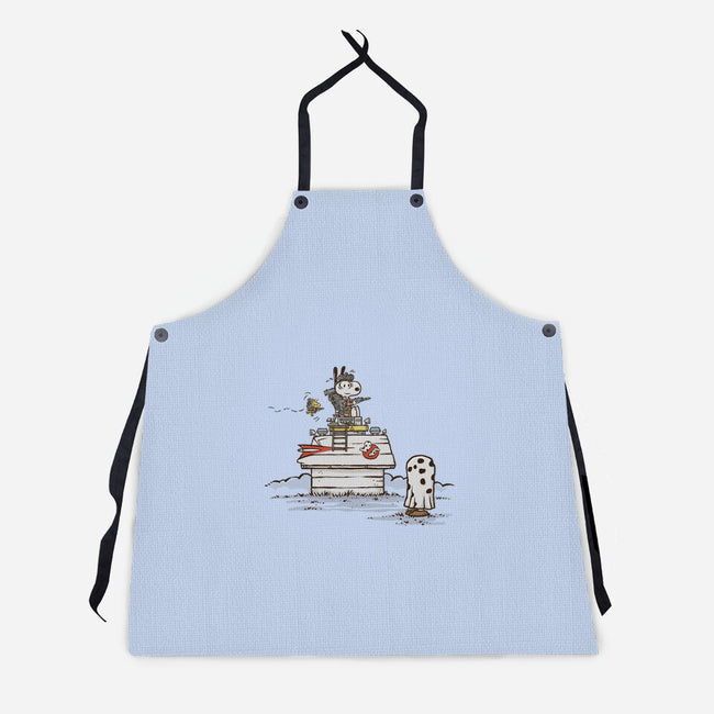A Little Afraid Of That Ghost-unisex kitchen apron-kg07