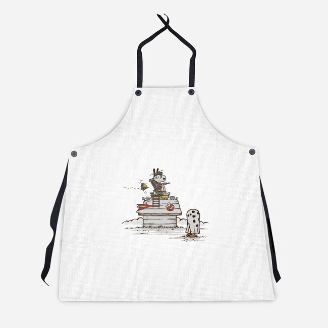 A Little Afraid Of That Ghost-unisex kitchen apron-kg07