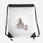 A Little Afraid Of That Ghost-none drawstring bag-kg07