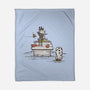 A Little Afraid Of That Ghost-none fleece blanket-kg07