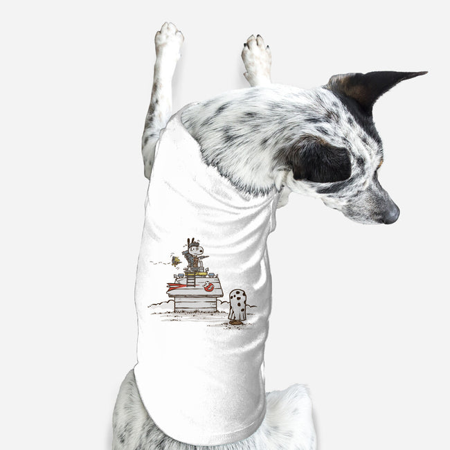 A Little Afraid Of That Ghost-dog basic pet tank-kg07