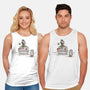 A Little Afraid Of That Ghost-unisex basic tank-kg07