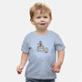 A Little Afraid Of That Ghost-baby basic tee-kg07