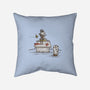 A Little Afraid Of That Ghost-none removable cover throw pillow-kg07