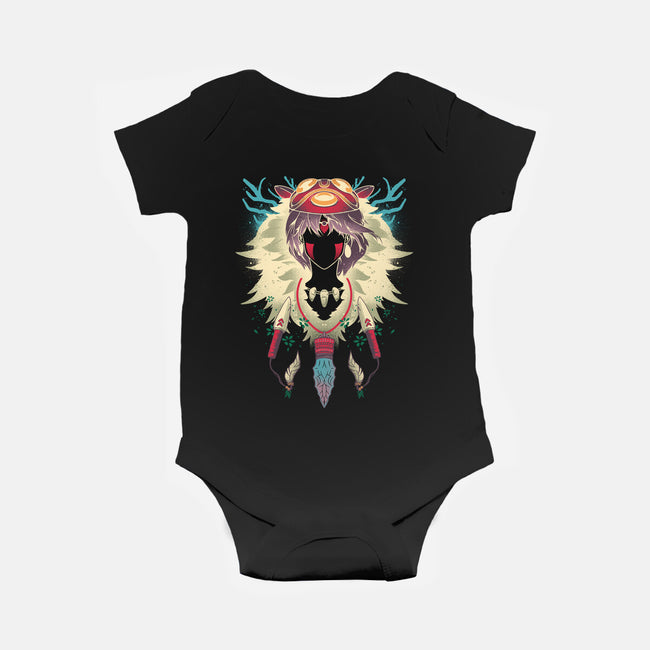 Pretty Hunter-baby basic onesie-RamenBoy