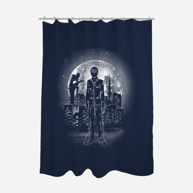 Moonlight Kira-none polyester shower curtain-fanfreak1