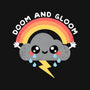 Doom And Gloom-none drawstring bag-NemiMakeit