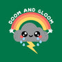 Doom And Gloom-womens racerback tank-NemiMakeit