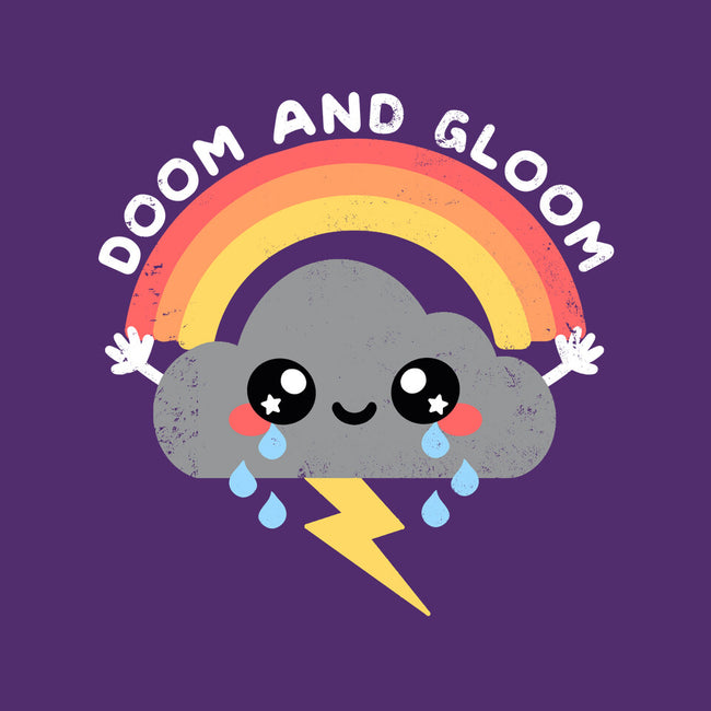 Doom And Gloom-none fleece blanket-NemiMakeit