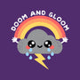 Doom And Gloom-womens off shoulder sweatshirt-NemiMakeit
