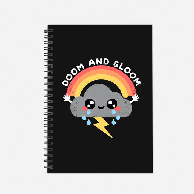 Doom And Gloom-none dot grid notebook-NemiMakeit