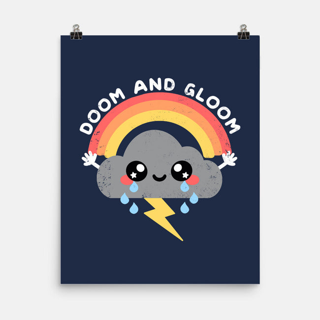 Doom And Gloom-none matte poster-NemiMakeit