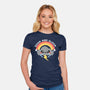 Doom And Gloom-womens fitted tee-NemiMakeit