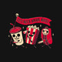 Midnight Movie-womens fitted tee-DinoMike