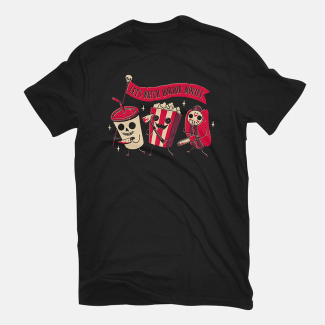 Midnight Movie-womens fitted tee-DinoMike