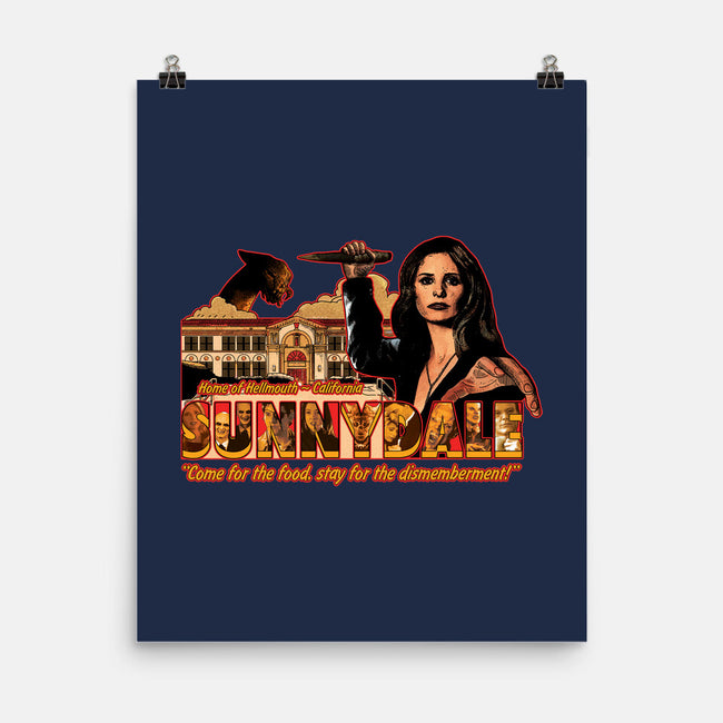 Visit Sunnydale-none matte poster-goodidearyan