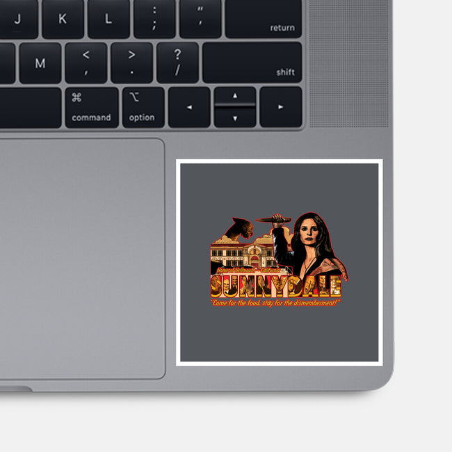 Visit Sunnydale-none glossy sticker-goodidearyan