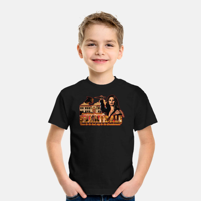 Visit Sunnydale-youth basic tee-goodidearyan