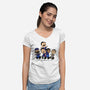 The Best Coach-womens v-neck tee-MarianoSan