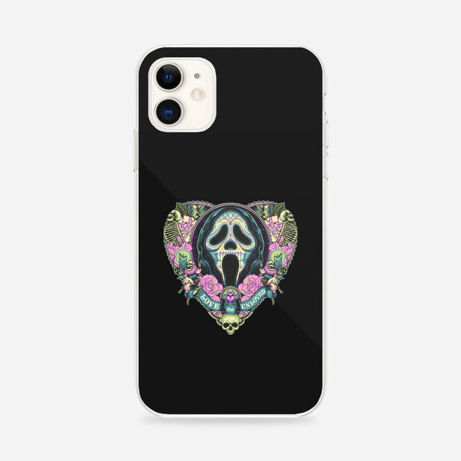The Lovely Ghost-iphone snap phone case-glitchygorilla