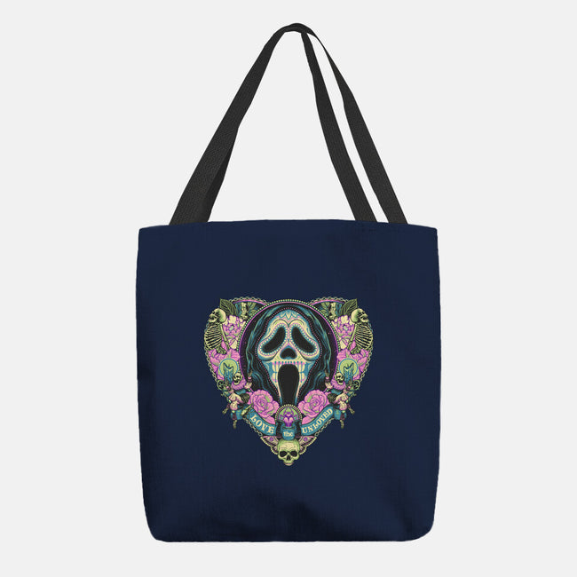 The Lovely Ghost-none basic tote-glitchygorilla
