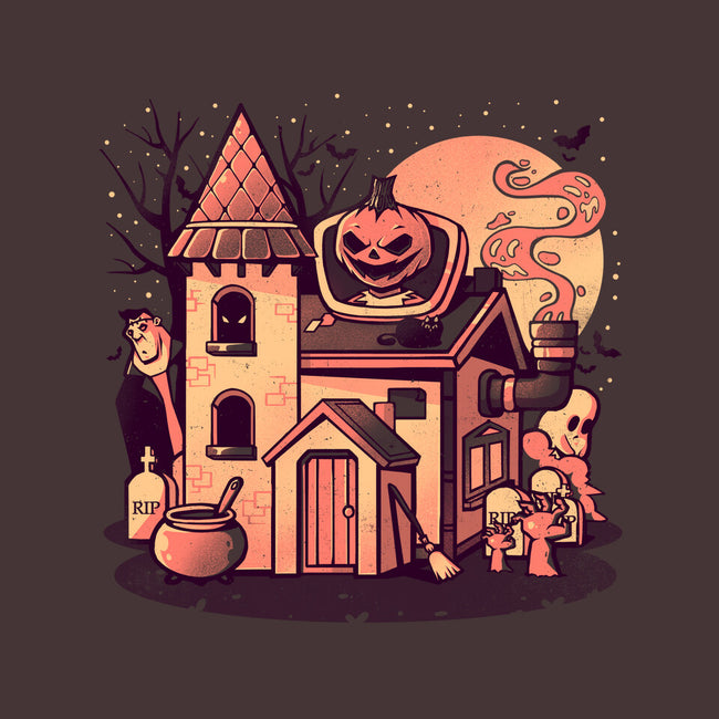 Spooky House-none basic tote-eduely